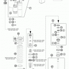 570 FS CHASSIS Амортизатор в разборе
