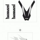 FE 570 Chassis Наклейки