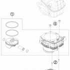 FE 390 Engine Цилиндры