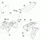 FE 570 Chassis Бак,сидение
