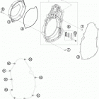 FE 450 Engine Кожух сцепления