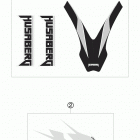 FE 450 Chassis Наклейки