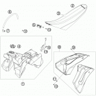 FX 450 Chassis Бак,сидение