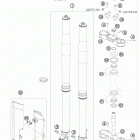 FE 570 Chassis Передняя вилка