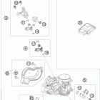 FE 450 Engine Корпус Дросселя