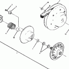 W928627 BIG BOSS 4X6 Driven clutch assembly 250 4x6  / w928627