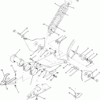 W928127 TRAIL BOSS 4X4 Swing arm wld.  /  rear shock assembly 250 4x4  / ...