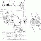 W928127 TRAIL BOSS 4X4 Rear brake assembly 250 4x4  /  w928127