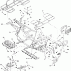 S928139 Euro Trail Boss 4x4 Frame assembly w / racks swedish 350 4x4