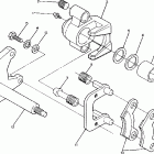 W928627 BIG BOSS 4X6 Front brake assembly 250 4x6  /  w928627