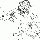 W927221 TRAIL BLAZER Rh gearcase  /  brake mounting trail blazer  /  w9...
