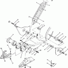 W928527 TRAIL BOSS 250 Swing arm weld.  /  rear shock assembly trail boss...