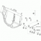 450 FE Chassis Центральная стояночная подножка