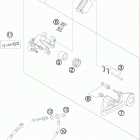 450 FE Chassis Тормозной суппорт задний