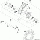 450 FS Chassis Переднее колесо