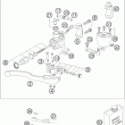 450 FS Chassis Главный цилиндр тормозной