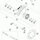 650 FE Chassis Переднее колесо
