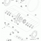 650 FE Chassis Заднее колесо