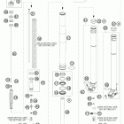 650 FE Chassis Передняя вилка