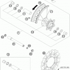 650 FS Chassis Переднее колесо