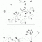 650 FE Chassis Глушитель