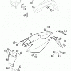 650 FE Chassis Обтекатель , крылья