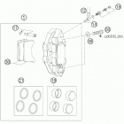 450 FS Chassis Передний тормозной суппорт