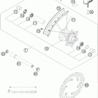 450 FE Chassis Переднее колесо
