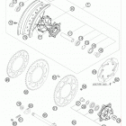 550 FS Chassis Заднее колесо