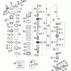 450_550_650_FE_FS Chassis & Engine Shock absorber disassembled fe 450-650 ref# 46 - 6...