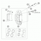 450_550_650_FE_FC_FS Chassis & Engine Brake caliper front fs 450-650