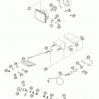 450_550_650_FE_FS Chassis & Engine Rhead light, rear light, flasher 450-650