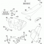 450_550_650_FE_FC_FS Chassis & Engine Tank, seat, cover 450-650