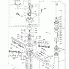 T25LA Power trim tilt assy