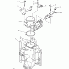 VF225LA Корпус дроселя в сборе