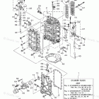 LF200XA Cylinder Crankcase 1