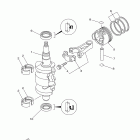 T9.9LPB/T9.9LPHB/T9.9XPB/T9.9XPHB Коленчатый вал и Поршень