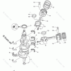 LF250TUR CRANKSHAFT PISTON 1014711-