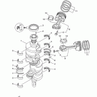 LF350XCA/LF350UCA Коленчатый вал и Поршень