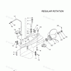 F115LA Lower Casing Drive 2