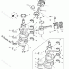 LF200TXR CRANKSHAFT PISTON -1001945