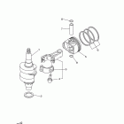 F2.5SMHA Коленчатый вал и Поршень