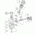 VF200LA Коленчатый вал и Поршень
