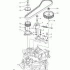 VZ150TLR Fuel pump drive gear