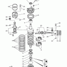 150TXR Коленчатый вал и Поршень
