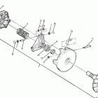 W917221 TRAIL BLAZER Drive clutch assembly  trail blazer