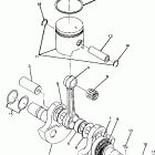 W917527 TRAIL BOSS 2X4 Crankshaft and piston 250 2x4