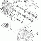 W917527 TRAIL BOSS 2X4 Gearcase assembly 2x4
