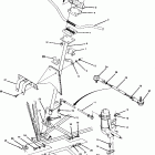 W918527 TRAIL BOSS 250 Steering assembly trail boss