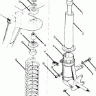 W917527 TRAIL BOSS 2X4 Strut assembly 2x4